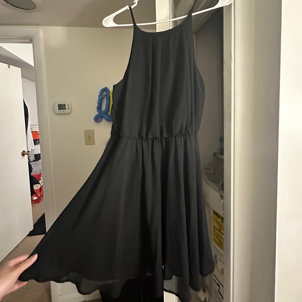 Francesca’s Black Sleeveless Dress